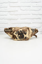 Sand camouflage pattern fanny pack - Image n°1