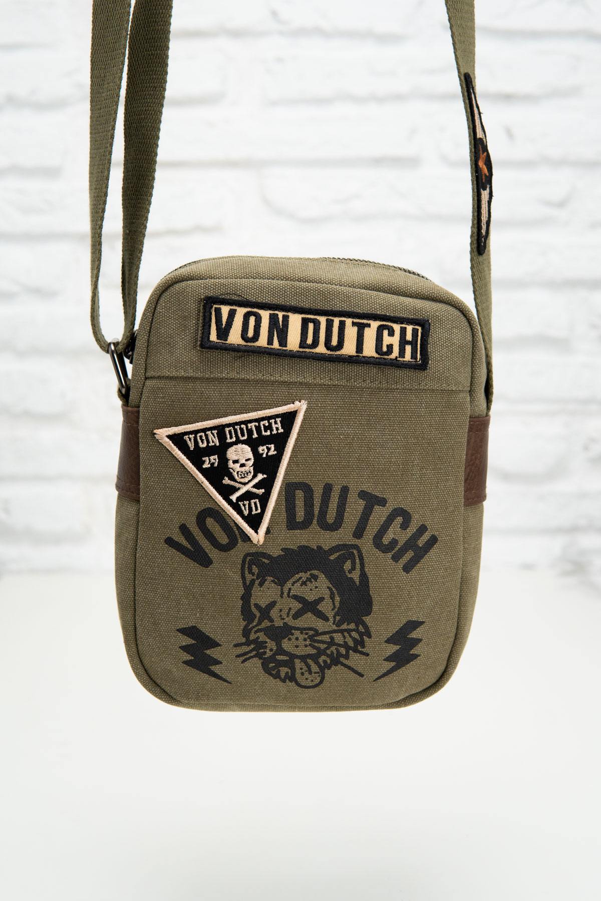 Von Dutch khaki satchel - Image n°1