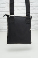 Black textile bag for men - Image n°3