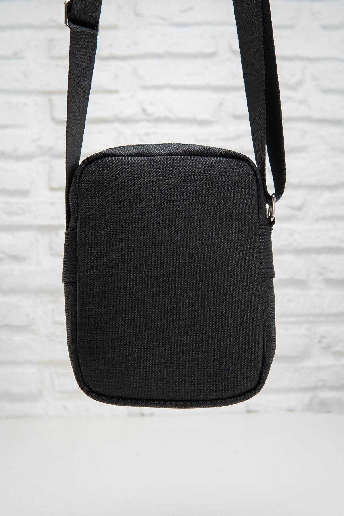 Black textile men's bag - Image n°3