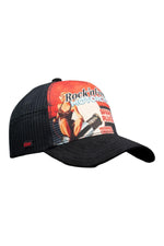 Pin-up garage pattern trucker cap - Image n°1