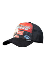 Pin-up garage pattern trucker cap - Image n°2