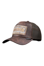 Vintage brown trucker cap - Image n°3