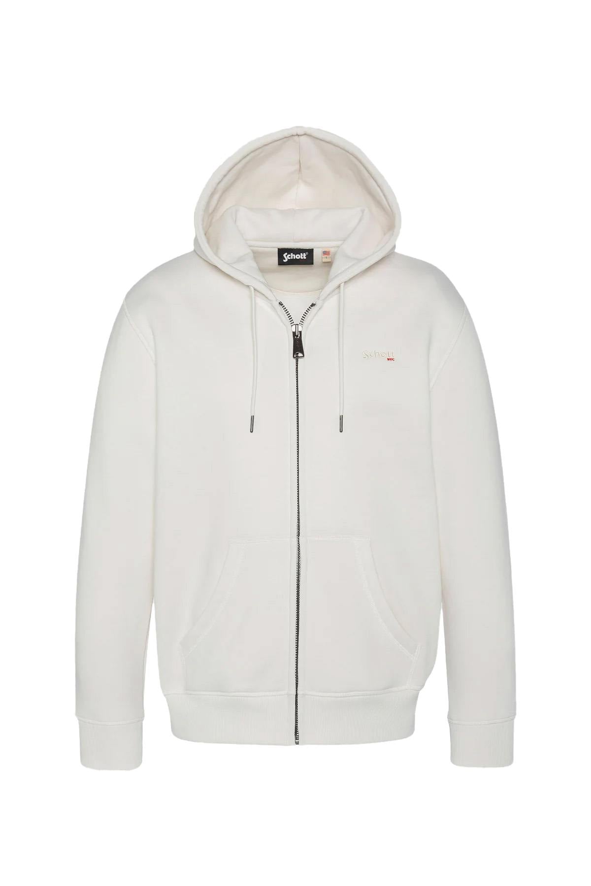 Off-white zip-up hoodie - Image n°1