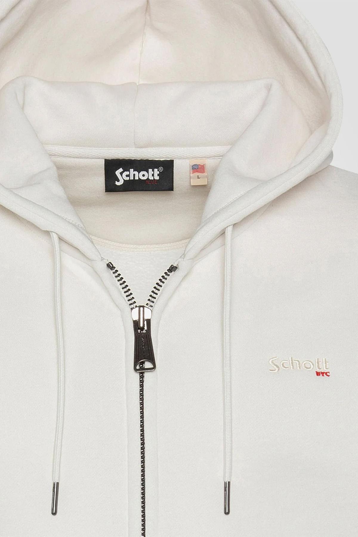 Off-white zip-up hoodie - Image n°3