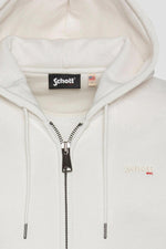 Off-white zip-up hoodie - Image n°3
