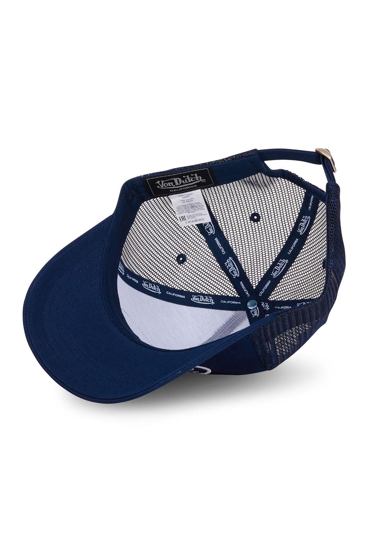 Von Dutch Navy Blue Baseball Cap - Image n°4