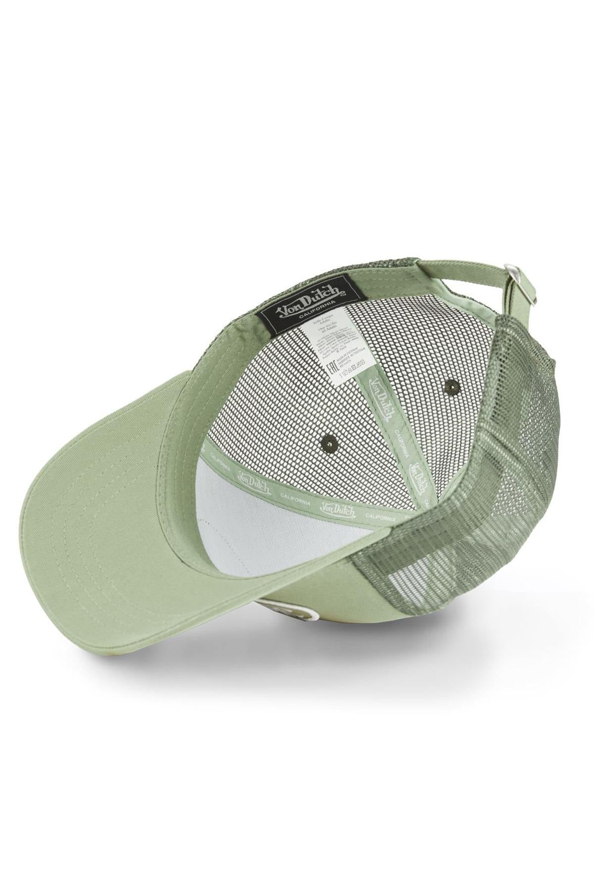 Von Dutch Sage Khaki Baseball Cap - Image n°4