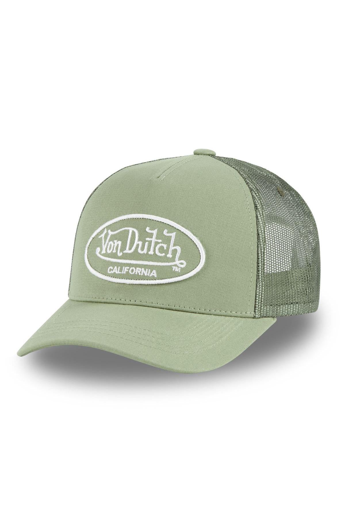 Von Dutch Sage Khaki Baseball Cap - Image n°1