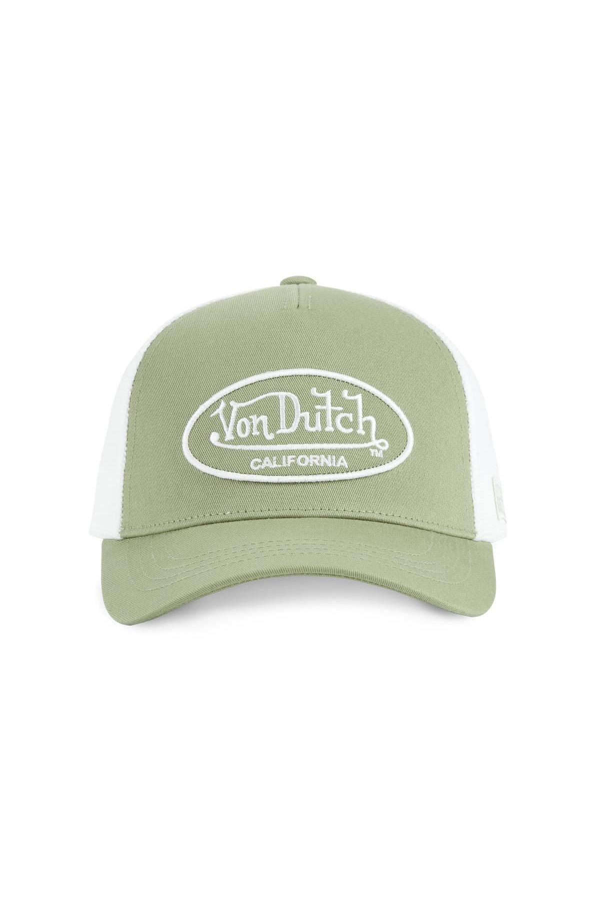 Von Dutch Sage and White Khaki Baseball Cap - Image n°5