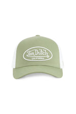 Von Dutch Sage and White Khaki Baseball Cap - Image n°5