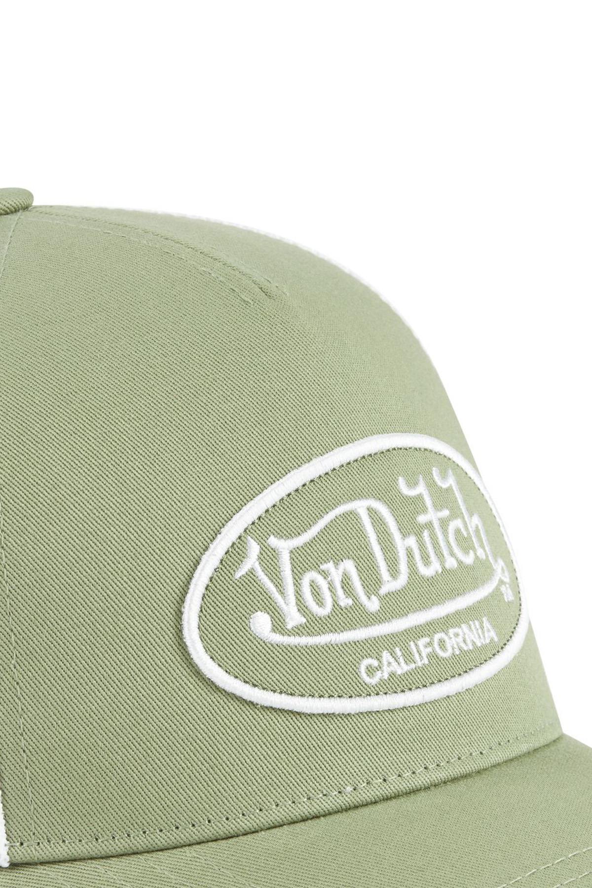 Von Dutch Sage and White Khaki Baseball Cap - Image n°3