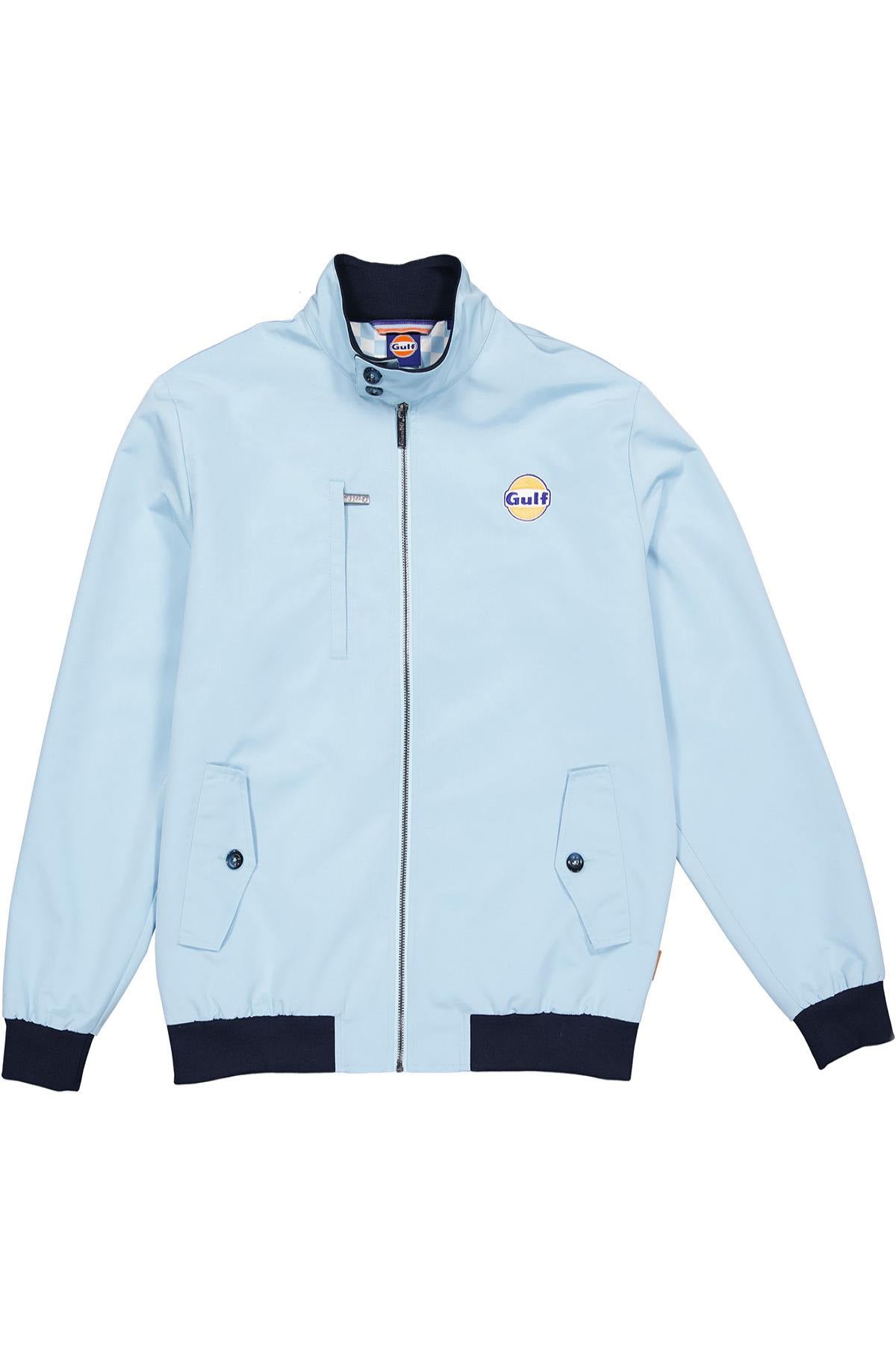 Gulf light blue textile jacket - Image n°5