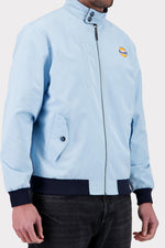Gulf light blue textile jacket - Image n°3