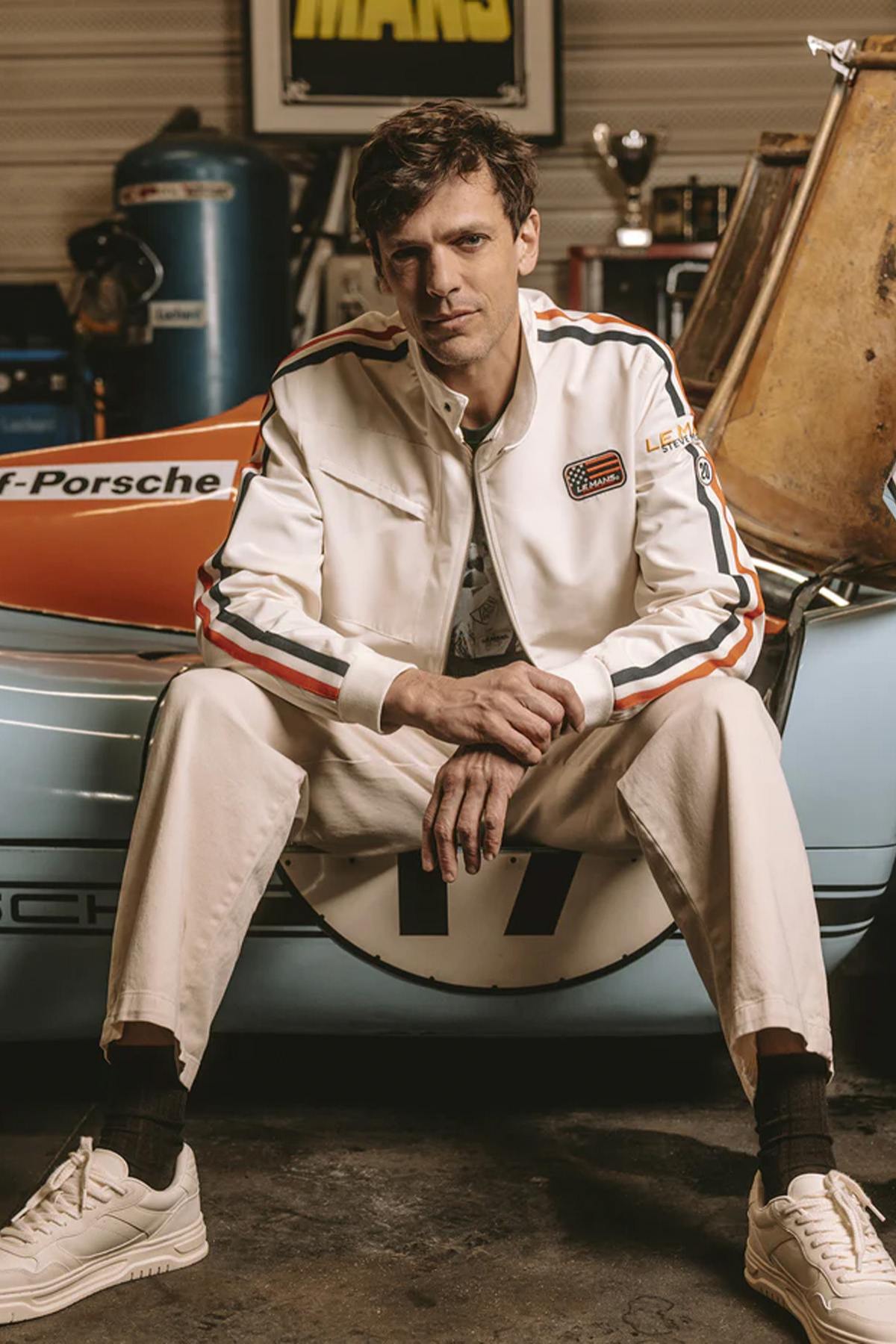 Steve McQueen ecru textile jacket - Image n°1