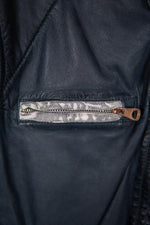 Men's racing style leather jacket - Image n°5