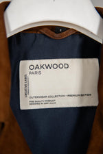 Short Biker Jacket in suede goat leather - Image n°2