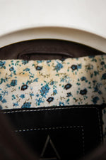 Biker collar Woman Brown color VINT00089 - Image n°3
