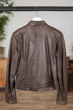 Biker collar Woman Brown color VINT00089 - Image n°2