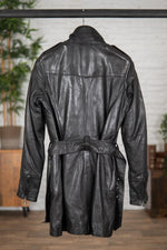 Mid-length sheepskin leather jacket VINT00091 - Image n°2