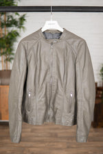 Women's fine gray jacket - Image n°1
