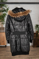 Women's Long Down Jacket - Image n°3