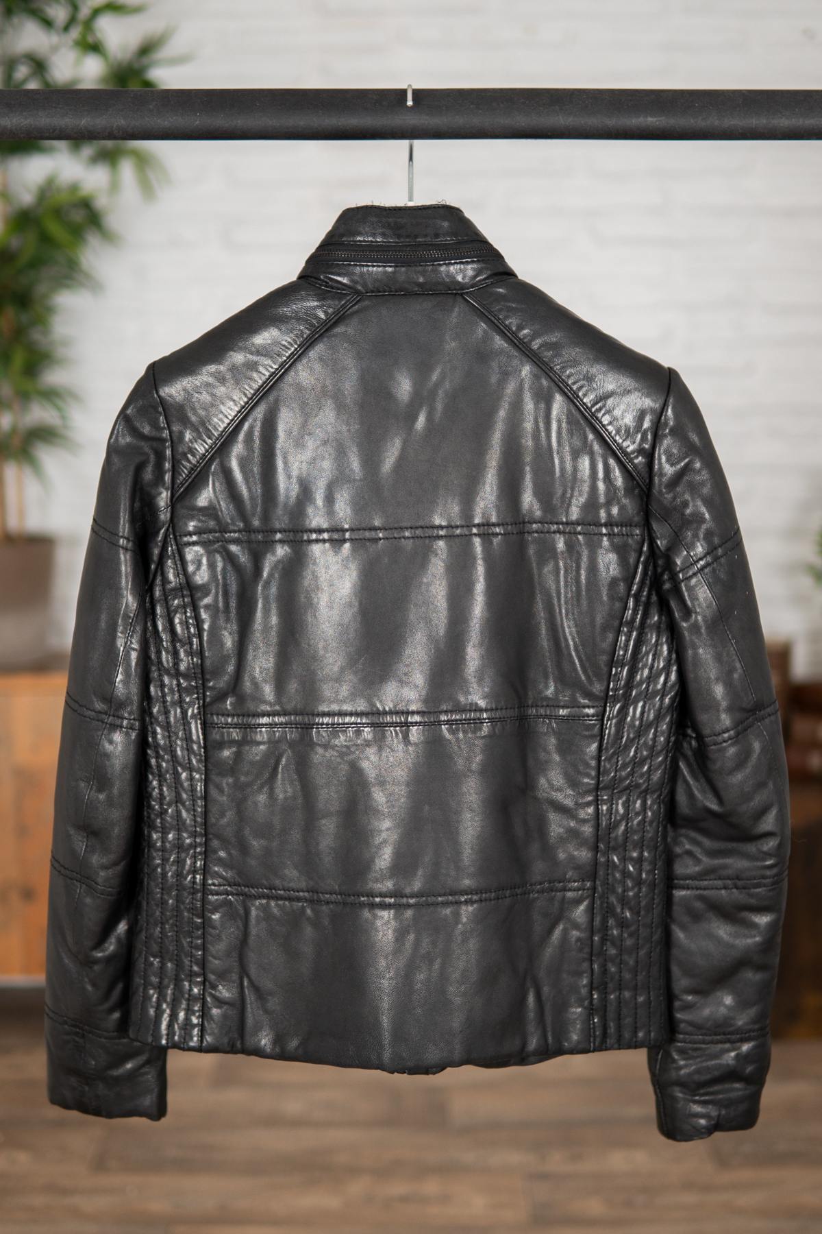 Fine sheepskin down jacket for Women - Image n°2