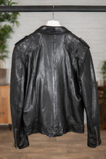 Biker Jacket for Men with stitching - Image n°2