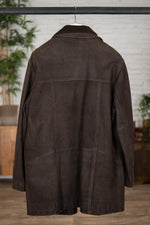 Men's buffalo leather overcoat - Image n°3