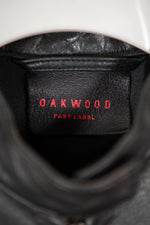 Women's black buffalo leather jacket - Image n°2