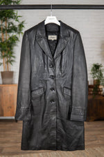Long blazer for Women in lambskin - Image n°1