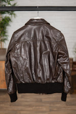 Aviator-style buffalo jacket for Women - Image n°4