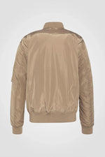 Light beige bomber jacket - Image n°2