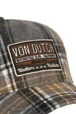 Von Dutch Plaid Flannel Cap - Image n°2