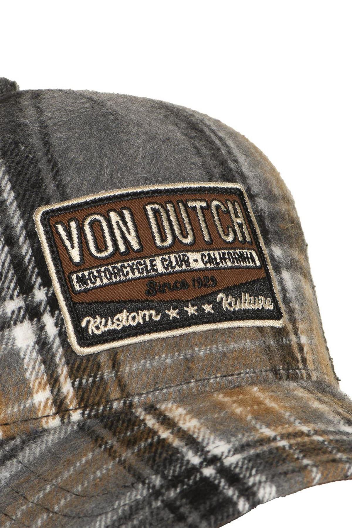 Von Dutch Plaid Flannel Cap - Image n°2