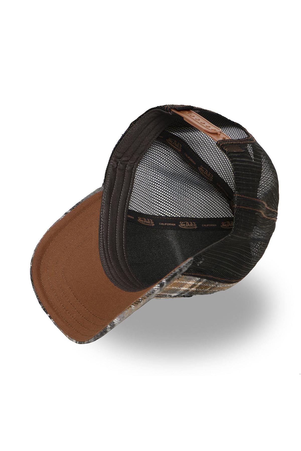 Von Dutch Plaid Flannel Cap - Image n°3