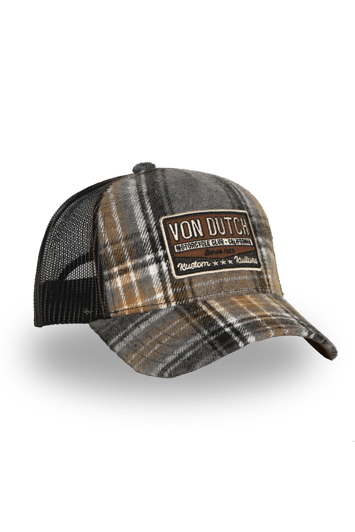 Von Dutch Plaid Flannel Cap - Image n°6