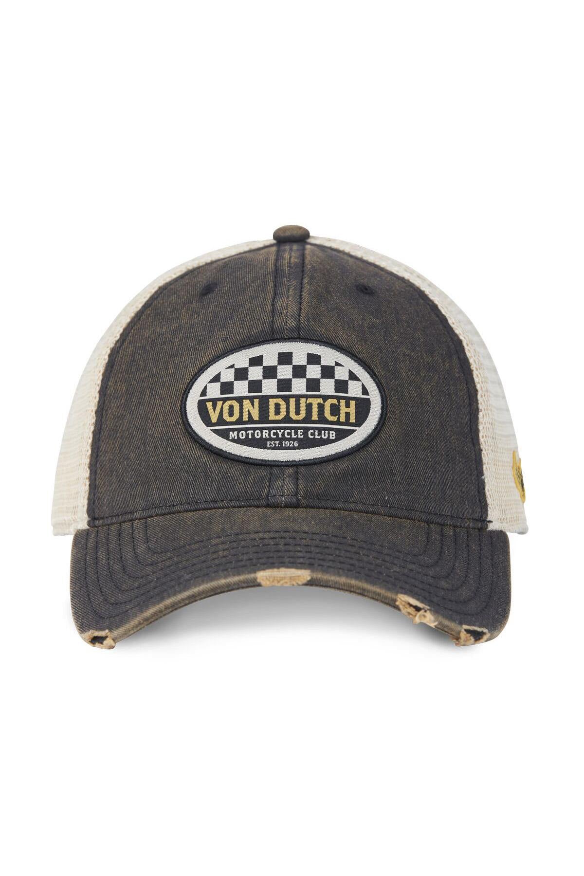 Worn-effect mesh cap - Image n°4