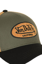 Tricolor baseball cap with embroidered terry logo - Image n°3