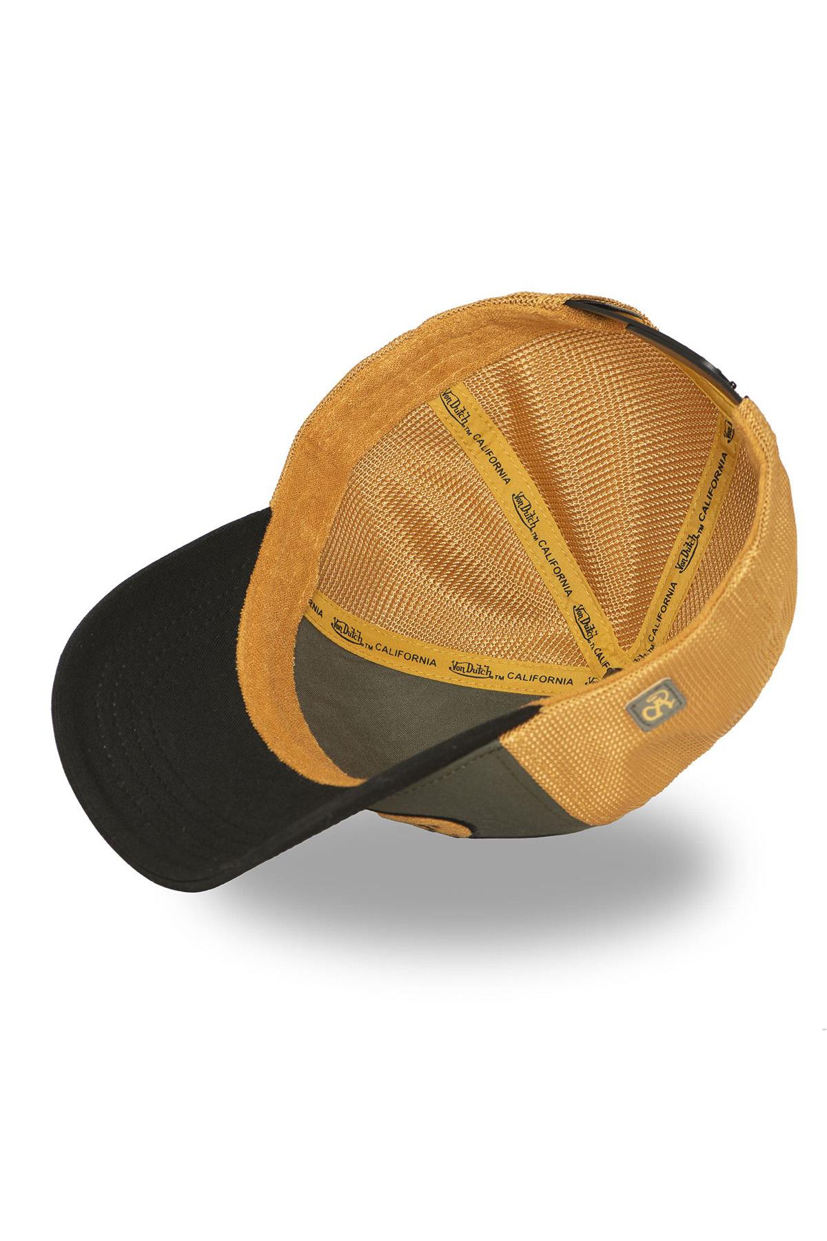 Tricolor baseball cap with embroidered terry logo - Image n°5