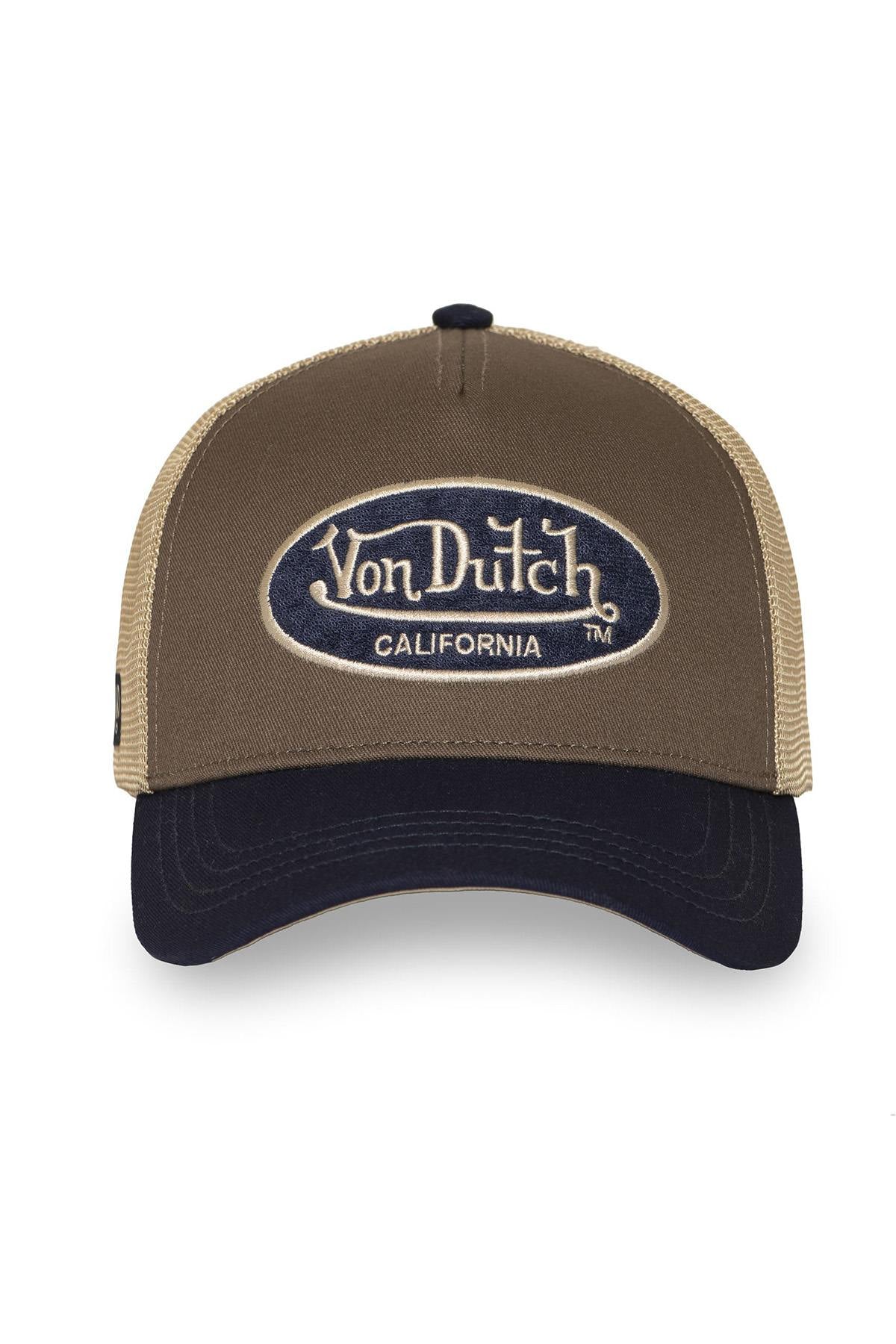 Grey and black baseball cap with embroidered terry logo - Image n°4