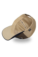 Grey and black baseball cap with embroidered terry logo - Image n°5