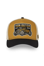 Hot Rod Logo Yellow Trucker Hat - Image n°6