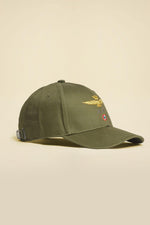 Iconic khaki cotton cap of the Italian Air Force - Image n°1