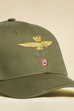 Iconic khaki cotton cap of the Italian Air Force - Image n°3