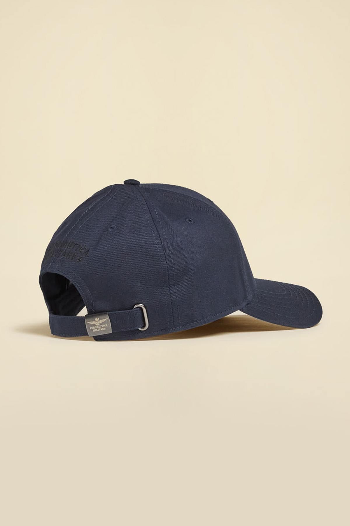 Iconic navy blue cotton cap of the Italian Air Force - Image n°2