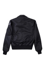 Top Gun Black Nylon Bomber Jacket - Image n°5