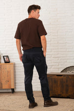 Navy blue anti-G trousers for men - Image n°4
