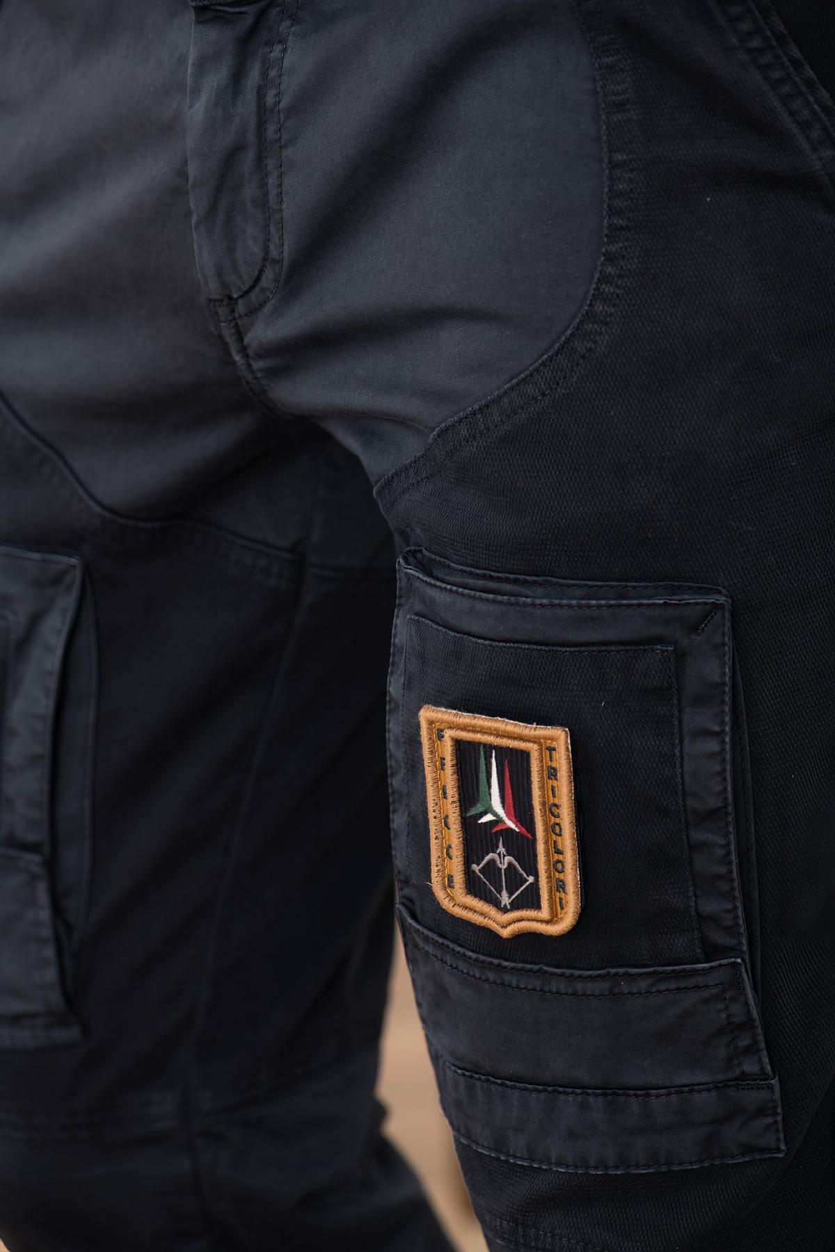 Navy blue anti-G trousers for men - Image n°5