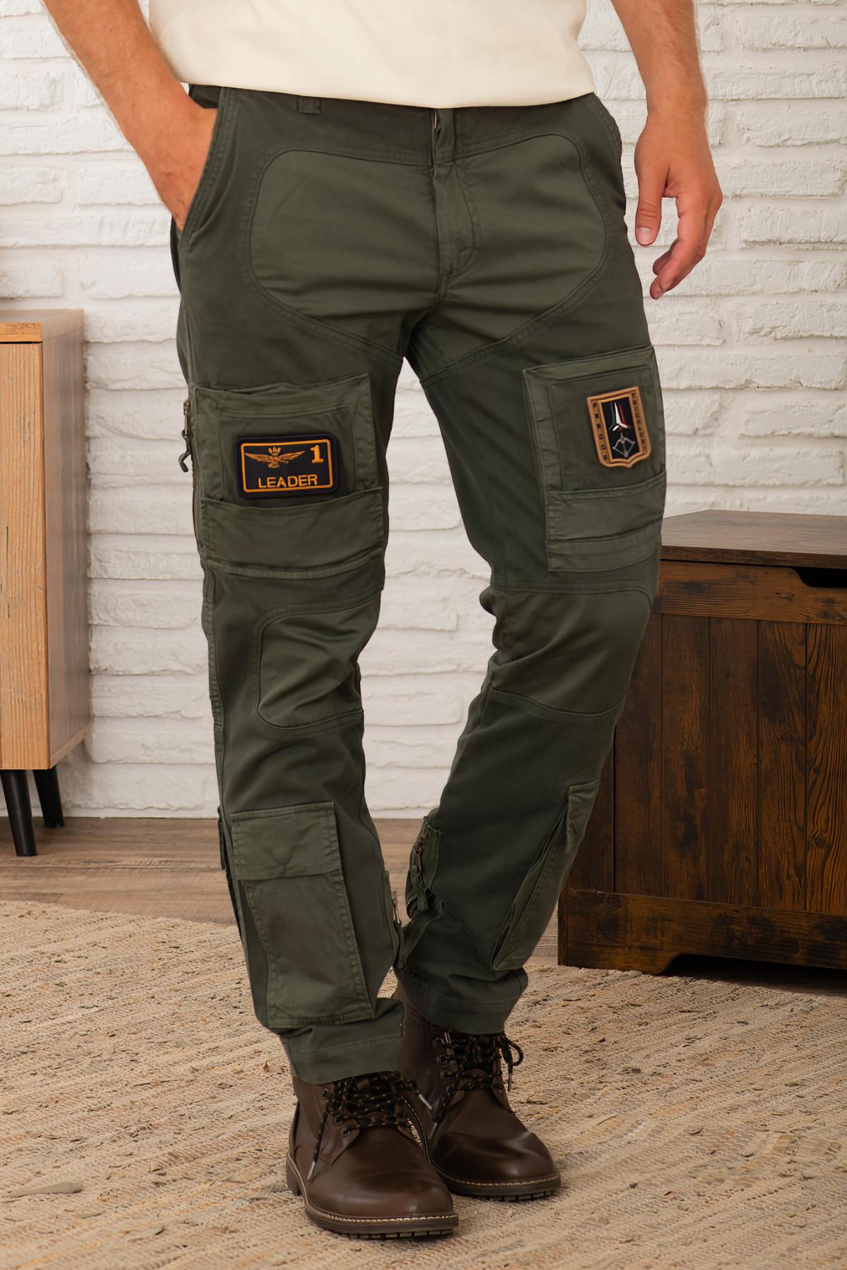 Iconic anti-G trousers of the Italian Air Force for men - Image n°6